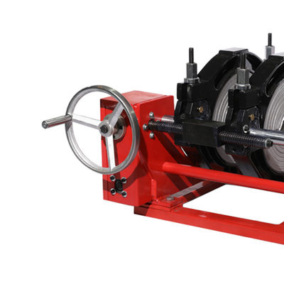 Máquina de solda por fusão de topo em Hdpe portátil junta plástica SHT200-2/4(A) tubo hidráulico