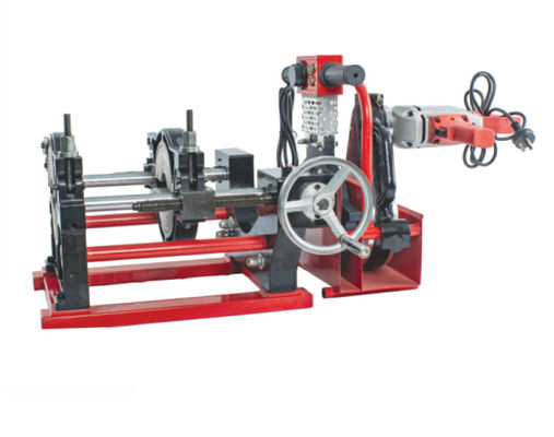 Máquina de solda por fusão de topo em Hdpe portátil junta plástica SHT200-2/4(A) tubo hidráulico