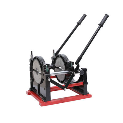 braçadeiras da máquina 2 da solda por fusão da extremidade do HDPE de 63mm a de 200mm semi auto