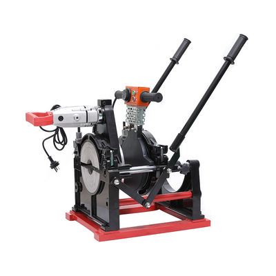 braçadeiras da máquina 2 da solda por fusão da extremidade do HDPE de 63mm a de 200mm semi auto