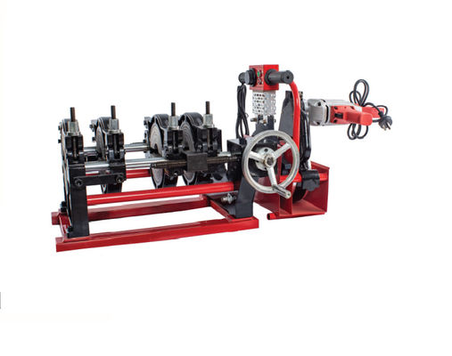 Máquina da solda por fusão de 4 braçadeiras para a tubulação 63mm 160mm do HDPE