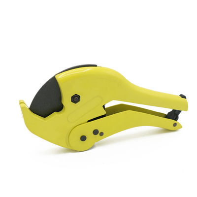 Cortador de tubulação plástico portátil de alumínio do cortador PPR do tubo da ferramenta SK5 42MM de HT308D